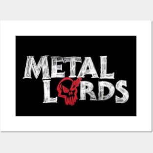 Metal Lords Logo Posters and Art